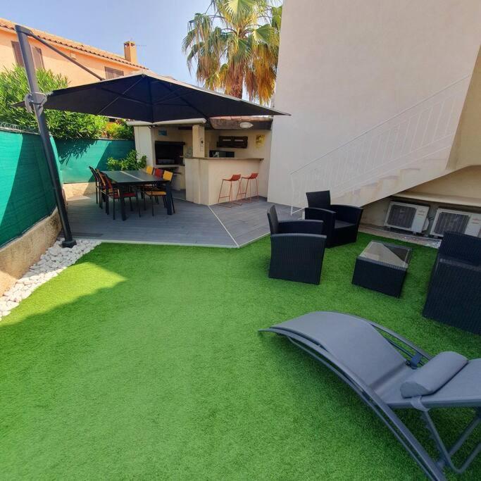 מריניאן Joli Haut De Villa 3 Chambres Climatise Avec Jacuzzi מראה חיצוני תמונה