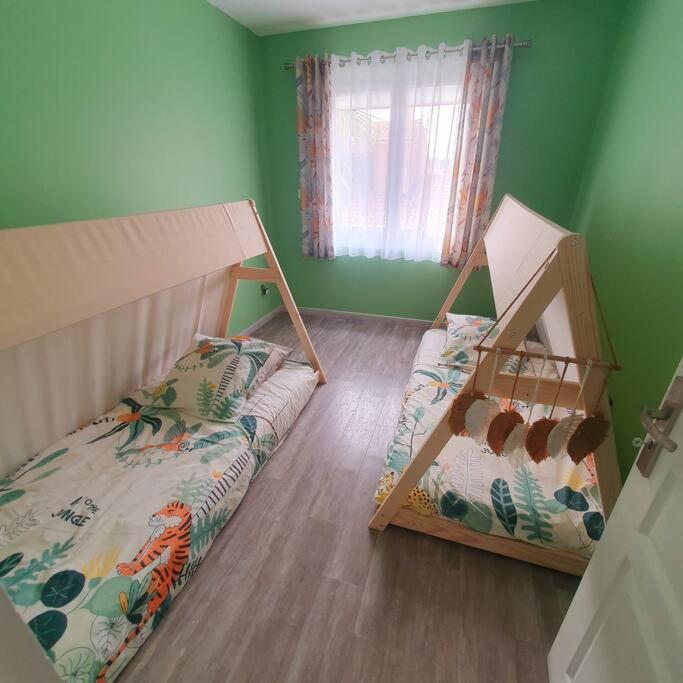 מריניאן Joli Haut De Villa 3 Chambres Climatise Avec Jacuzzi מראה חיצוני תמונה